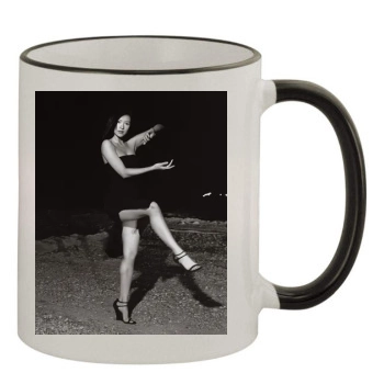 Zhang Ziyi 11oz Colored Rim & Handle Mug