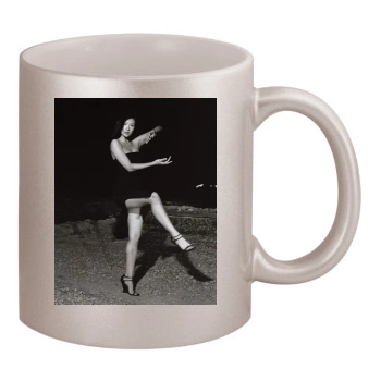 Zhang Ziyi 11oz Metallic Silver Mug