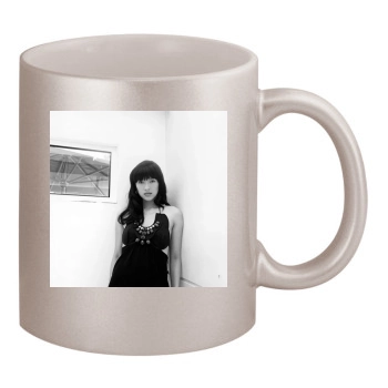 Zhang Ziyi 11oz Metallic Silver Mug