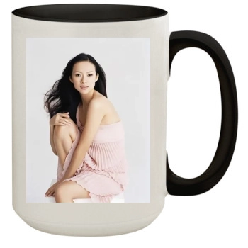 Zhang Ziyi 15oz Colored Inner & Handle Mug