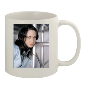 Zooey Deschanel 11oz White Mug