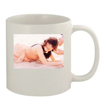 Zooey Deschanel 11oz White Mug