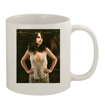 Zooey Deschanel 11oz White Mug