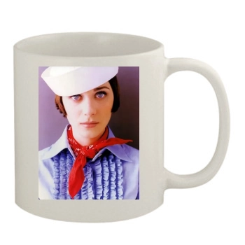 Zooey Deschanel 11oz White Mug