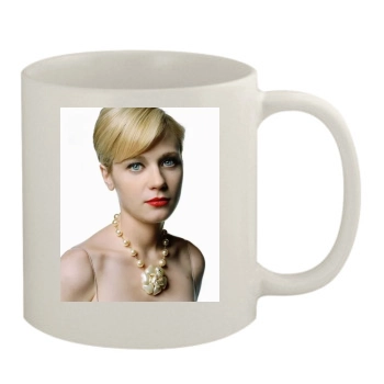 Zooey Deschanel 11oz White Mug