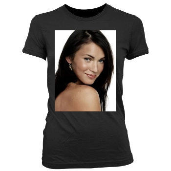 Megan Fox Women's Junior Cut Crewneck T-Shirt