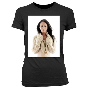 Megan Fox Women's Junior Cut Crewneck T-Shirt