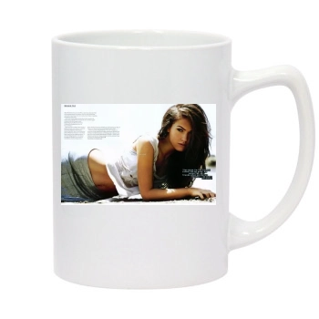 Megan Fox 14oz White Statesman Mug