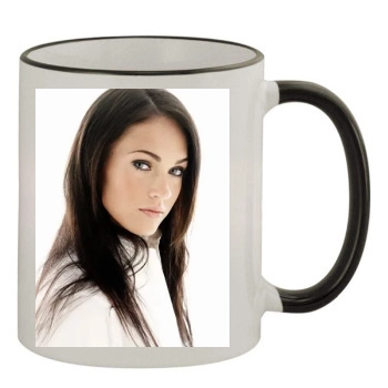 Megan Fox 11oz Colored Rim & Handle Mug