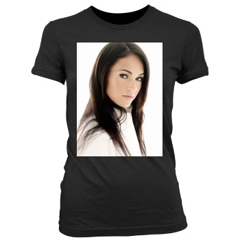 Megan Fox Women's Junior Cut Crewneck T-Shirt