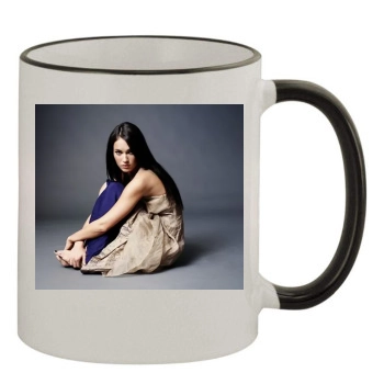 Megan Fox 11oz Colored Rim & Handle Mug