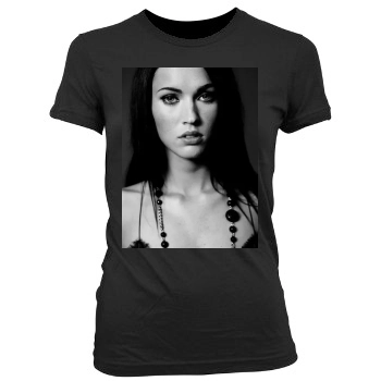 Megan Fox Women's Junior Cut Crewneck T-Shirt