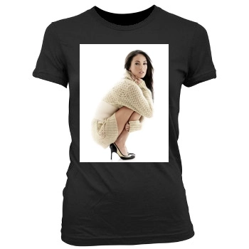 Megan Fox Women's Junior Cut Crewneck T-Shirt