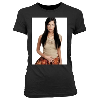 Megan Fox Women's Junior Cut Crewneck T-Shirt