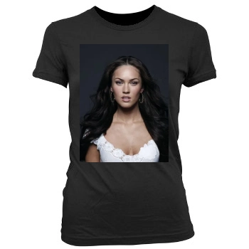 Megan Fox Women's Junior Cut Crewneck T-Shirt