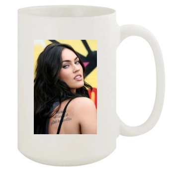 Megan Fox 15oz White Mug