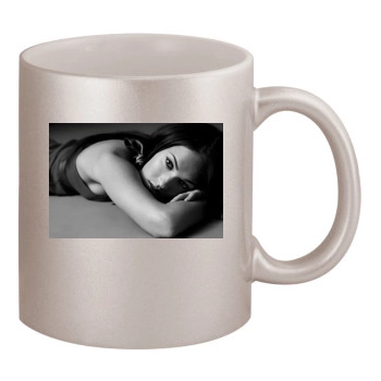 Megan Fox 11oz Metallic Silver Mug