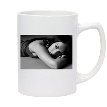 Megan Fox 14oz White Statesman Mug