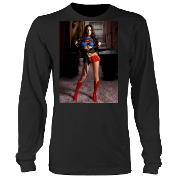 Megan Fox Men's Heavy Long Sleeve TShirt