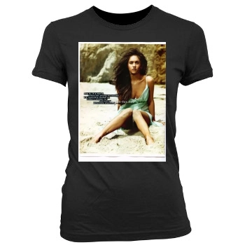 Megan Fox Women's Junior Cut Crewneck T-Shirt