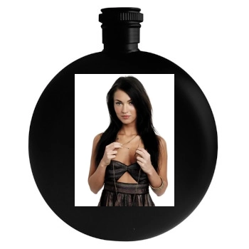 Megan Fox Round Flask