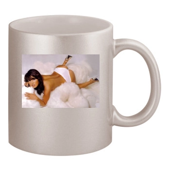 Megan Fox 11oz Metallic Silver Mug