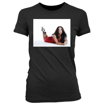 Megan Fox Women's Junior Cut Crewneck T-Shirt