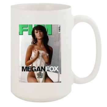 Megan Fox 15oz White Mug