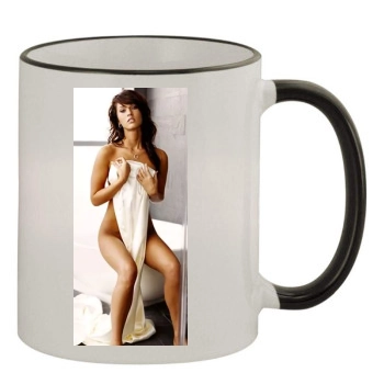 Megan Fox 11oz Colored Rim & Handle Mug