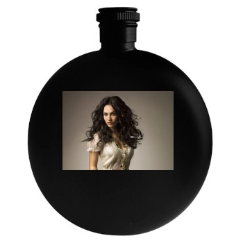 Megan Fox Round Flask