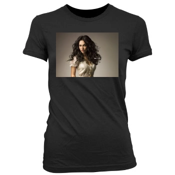 Megan Fox Women's Junior Cut Crewneck T-Shirt