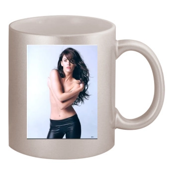 Megan Fox 11oz Metallic Silver Mug