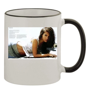 Megan Fox 11oz Colored Rim & Handle Mug