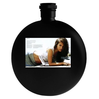 Megan Fox Round Flask