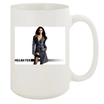 Megan Fox 15oz White Mug