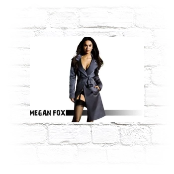 Megan Fox Metal Wall Art