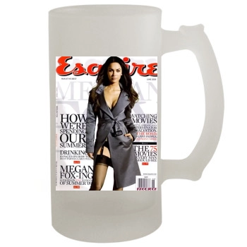 Megan Fox 16oz Frosted Beer Stein