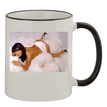 Megan Fox 11oz Colored Rim & Handle Mug