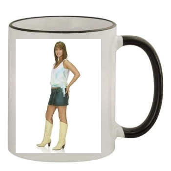 Megan Fox 11oz Colored Rim & Handle Mug