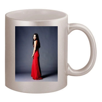 Megan Fox 11oz Metallic Silver Mug