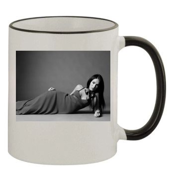 Megan Fox 11oz Colored Rim & Handle Mug