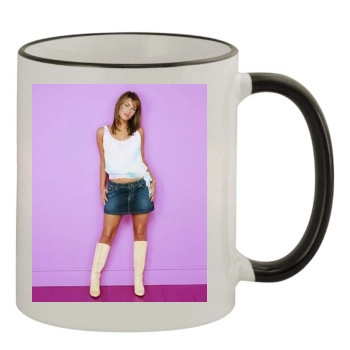 Megan Fox 11oz Colored Rim & Handle Mug