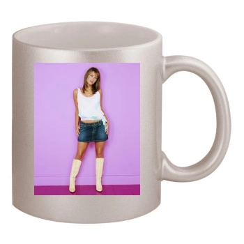 Megan Fox 11oz Metallic Silver Mug