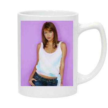 Megan Fox 14oz White Statesman Mug