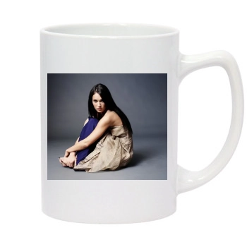 Megan Fox 14oz White Statesman Mug