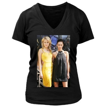 Megan Fox Women's Deep V-Neck TShirt