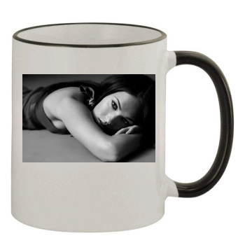 Megan Fox 11oz Colored Rim & Handle Mug