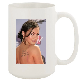 Megan Fox 15oz White Mug