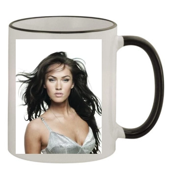 Megan Fox 11oz Colored Rim & Handle Mug