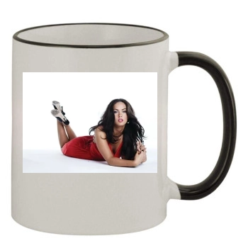 Megan Fox 11oz Colored Rim & Handle Mug